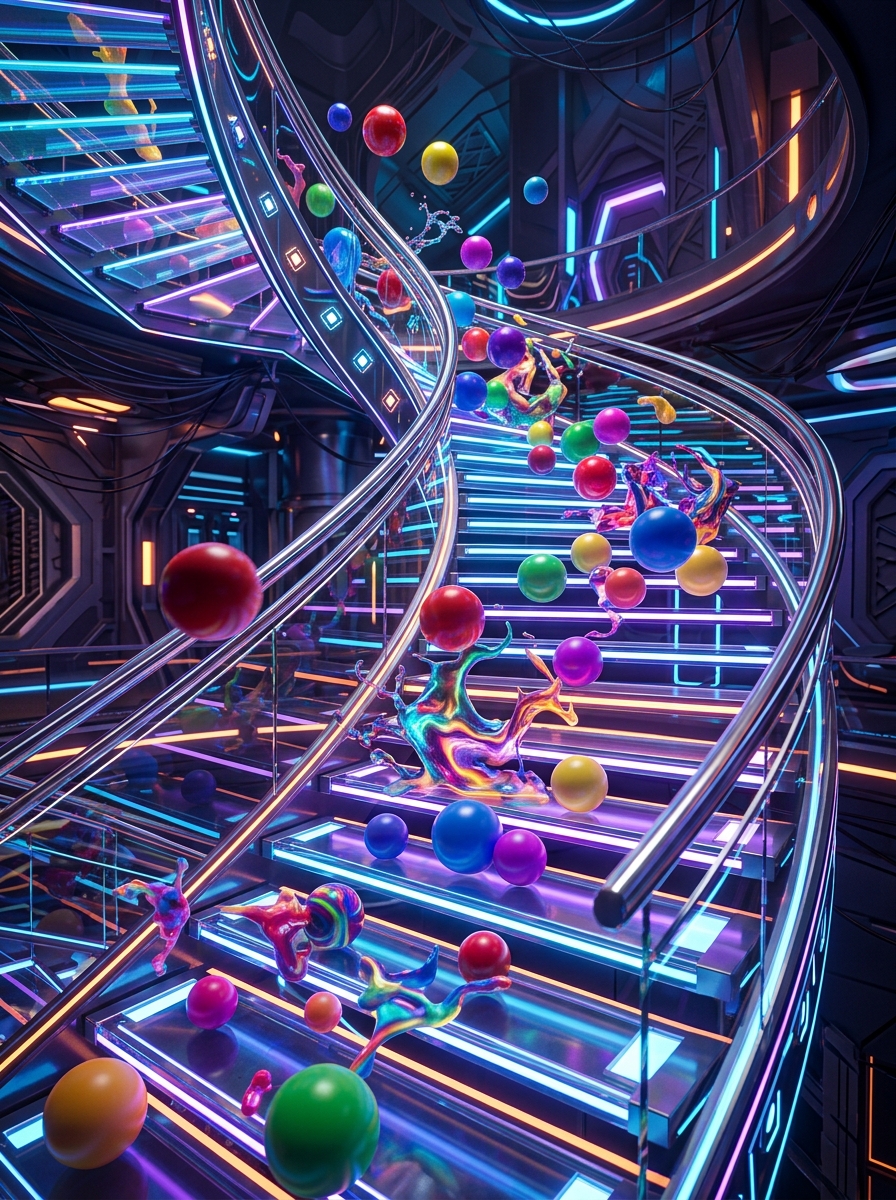 Staircase Fall